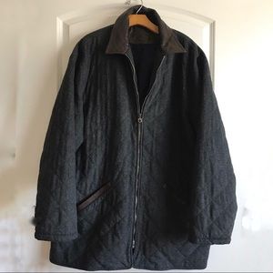Salvatore Ferragamo Wool Zip up Jacket